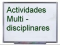 Multidisciplinar PDI